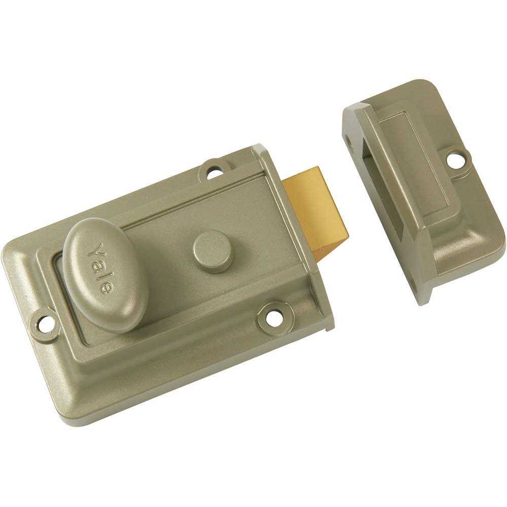 Yale NTB610-ZW2-626 nexTouch Z-Wave Push Button Lever Lock - Inhomebuy