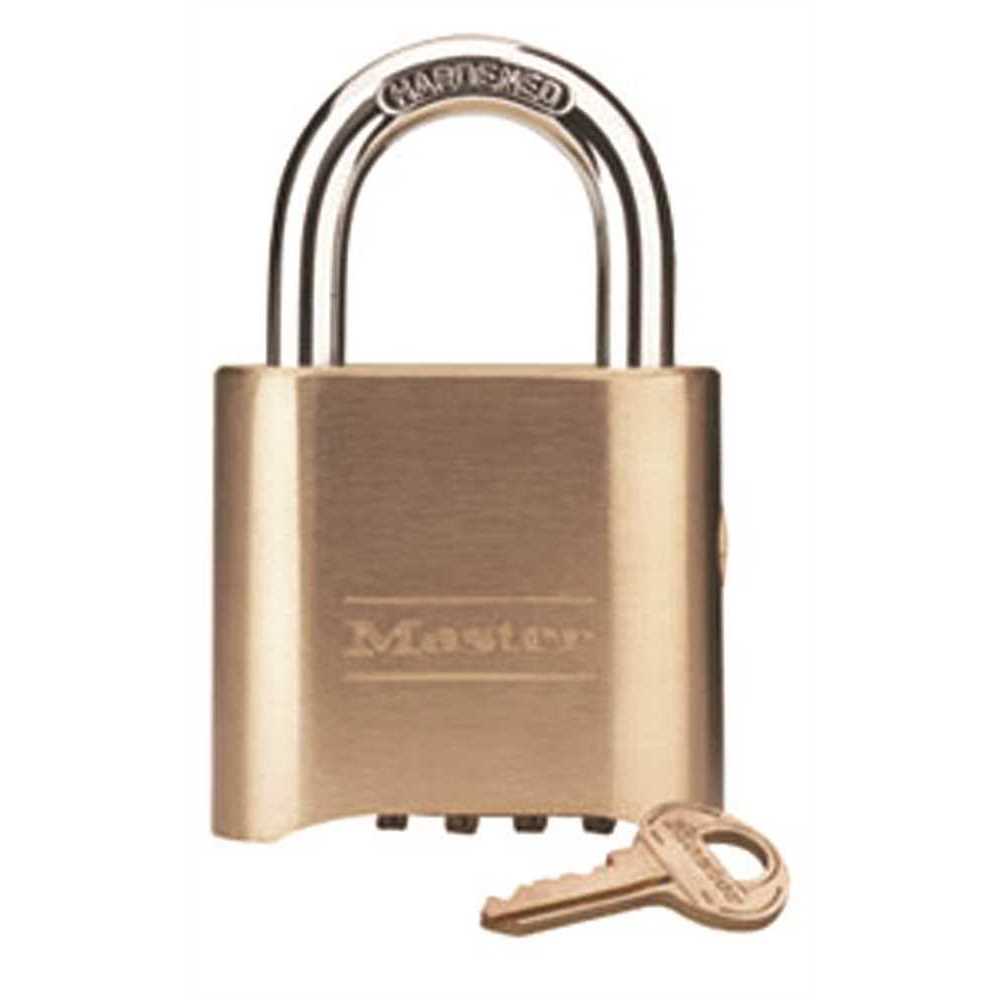 Master Lock 175LH Resettable Combination Padlock, 2 1/4 Shackle - Inhomebuy