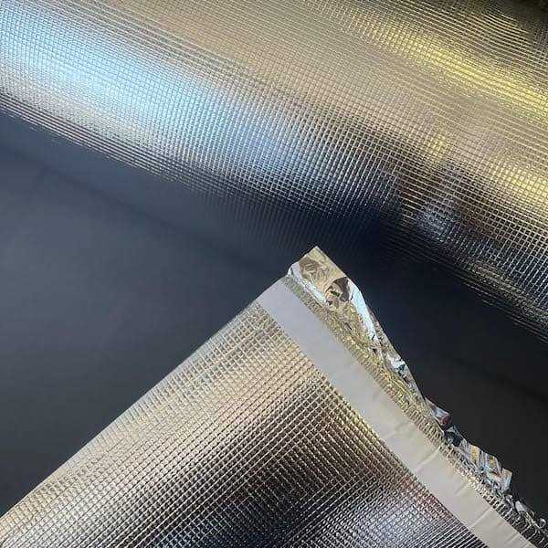 Dekorman Premium Plus T 120 mil Acoustic Underlayment with Silver Foil for Laminate Floor - Inhomebuy