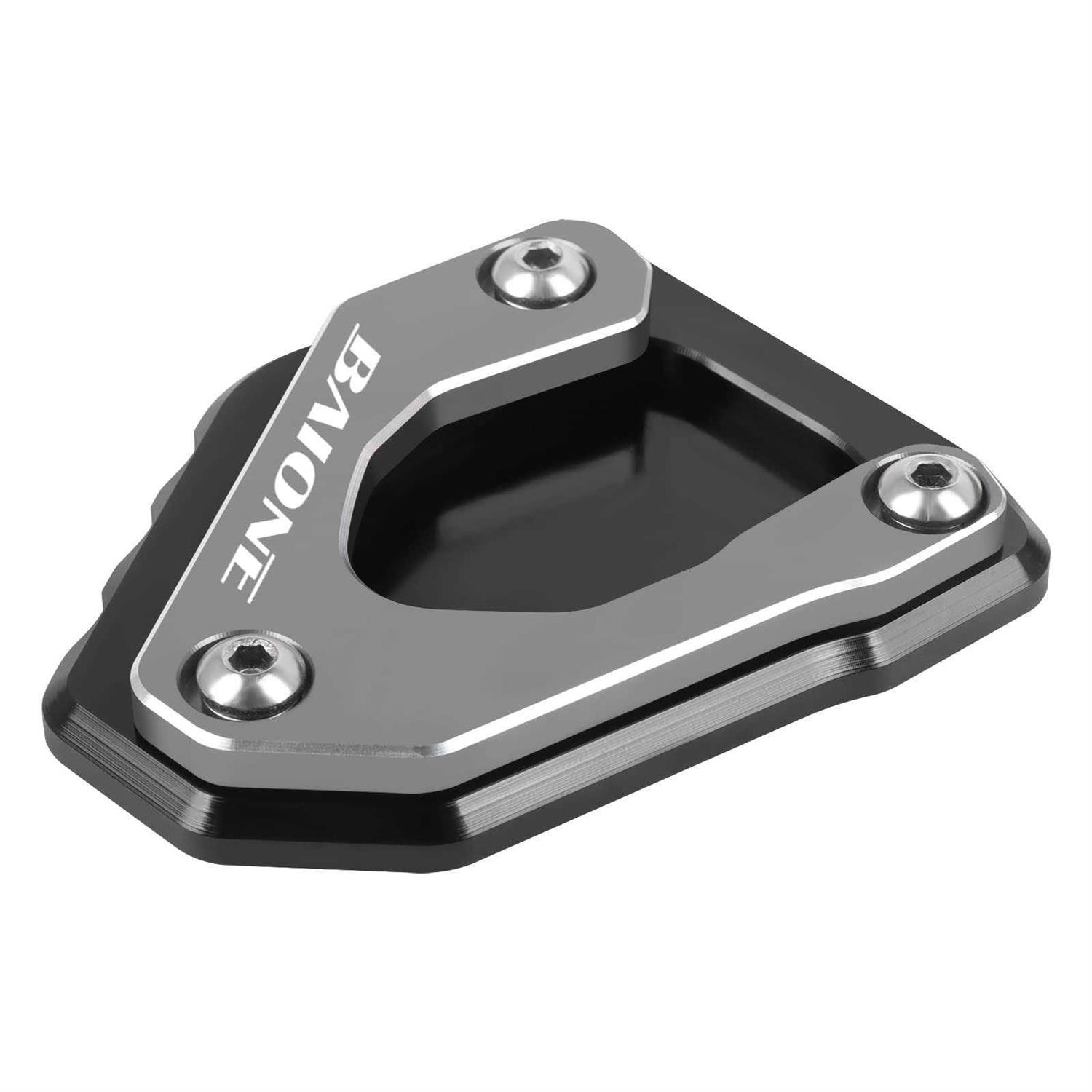 Worldmotop Motorcycle Kickstand Pad Support Foot Extension Enlarger for Bmw G310gs G310 Gs 2017-2021 Side Stand Plate Pad - Inhomebuy