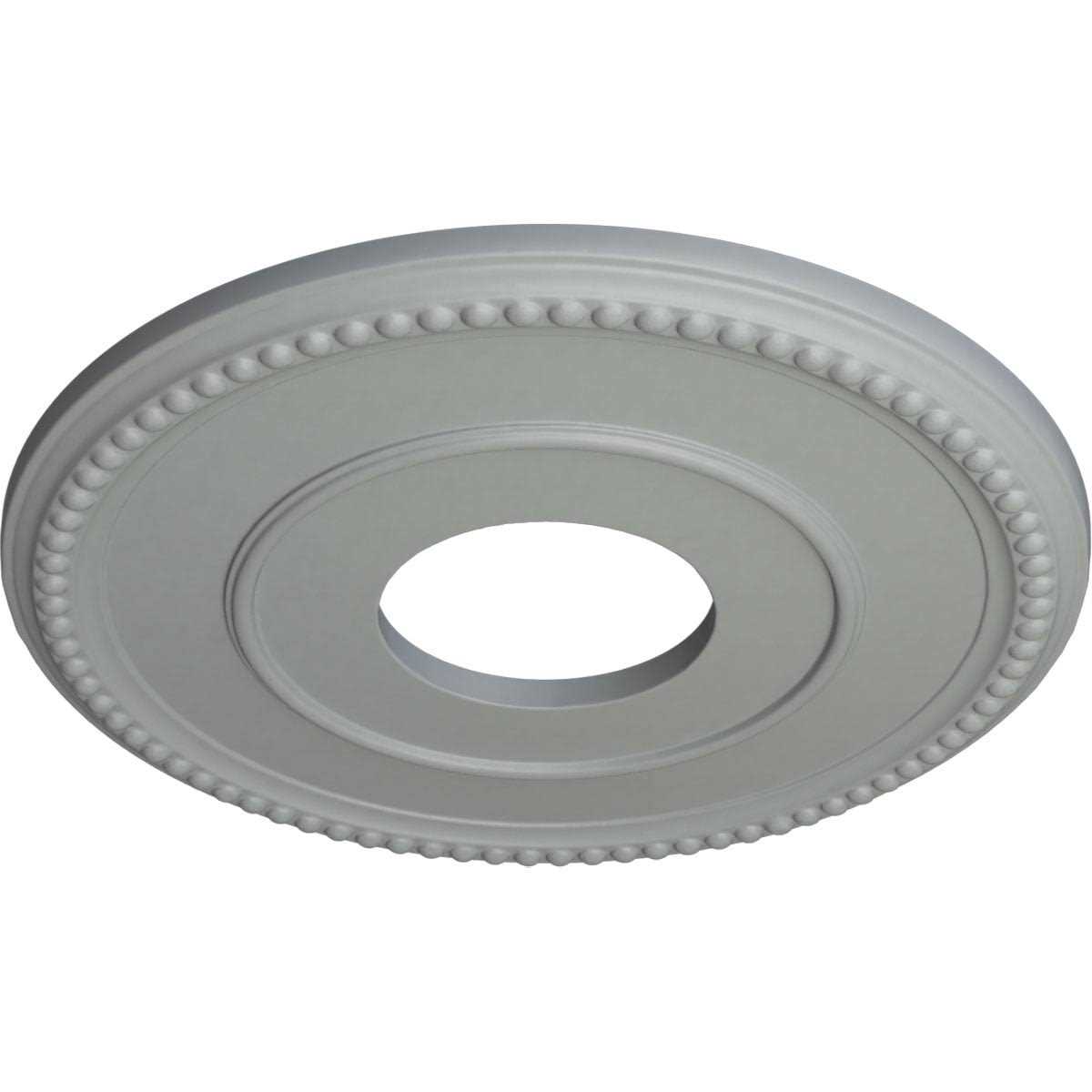 Ekena Millwork 10OD x 3 1/2ID x 1 1/8P Traditional Thermoformed PVC Ceiling Medallion - Inhomebuy