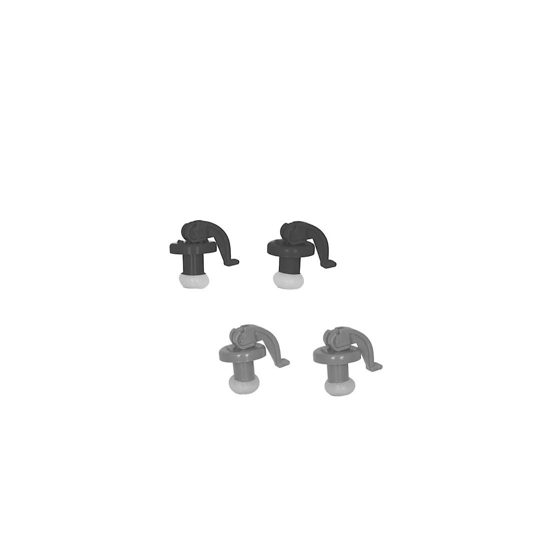Plastic Wine Stopper 4pcs Mythos - Inhomebuy