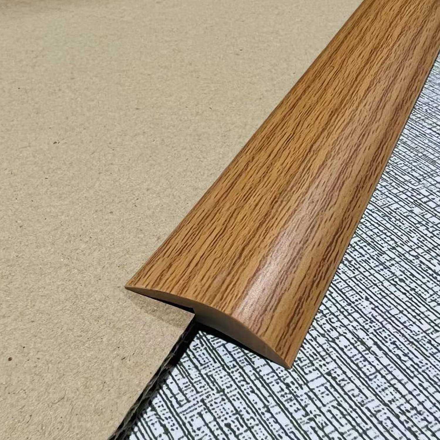 DAILISEN Vinyl Self Adhesive Overlap Threshold Reducer,Flooring Tile Laminate Border Transition Strip,Flat Carpet Rug Edging Strips - Inhomebuy