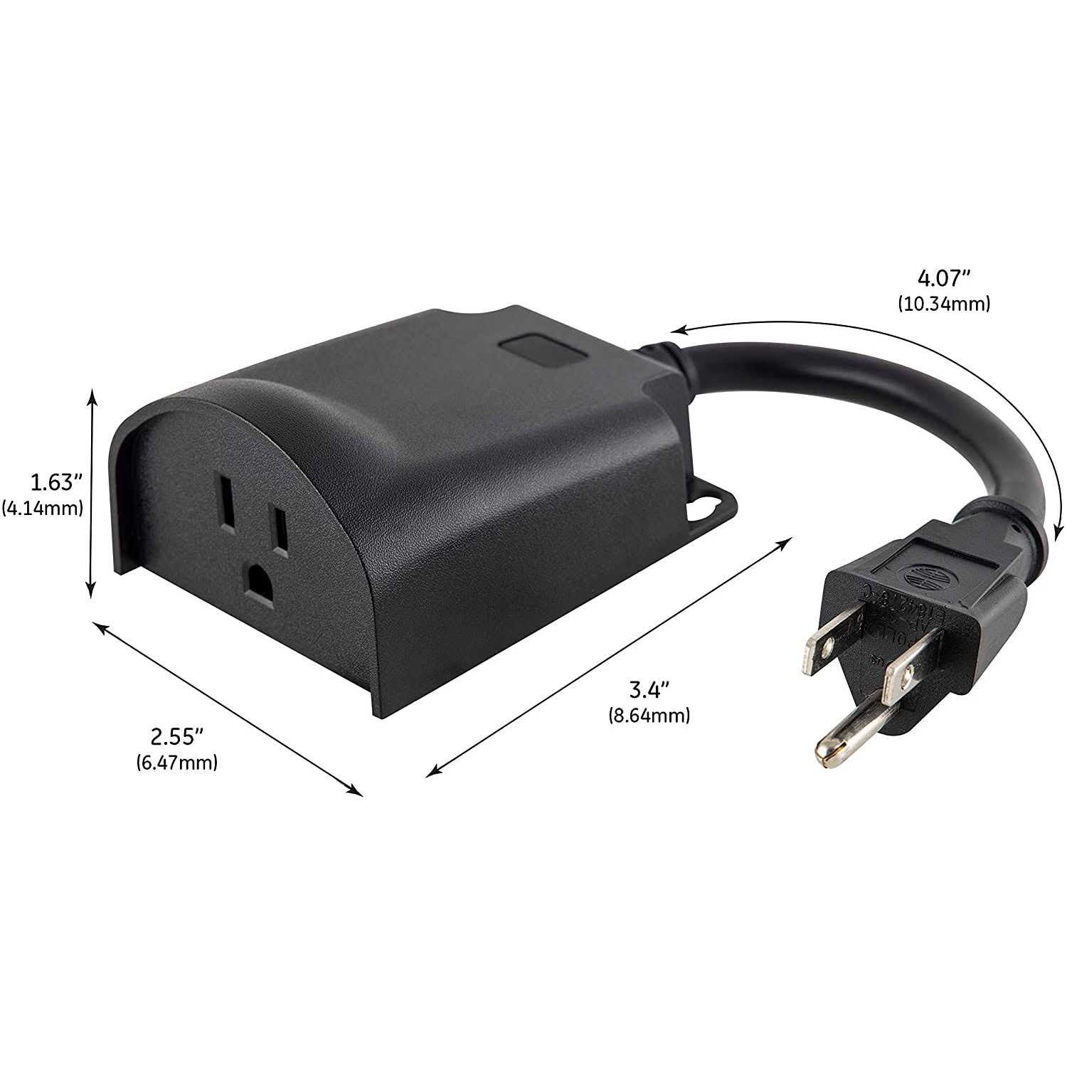 Enbrighten Z-Wave Plus 40-Amp Indoor/Outdoor Metal Box Smart Switch - Inhomebuy