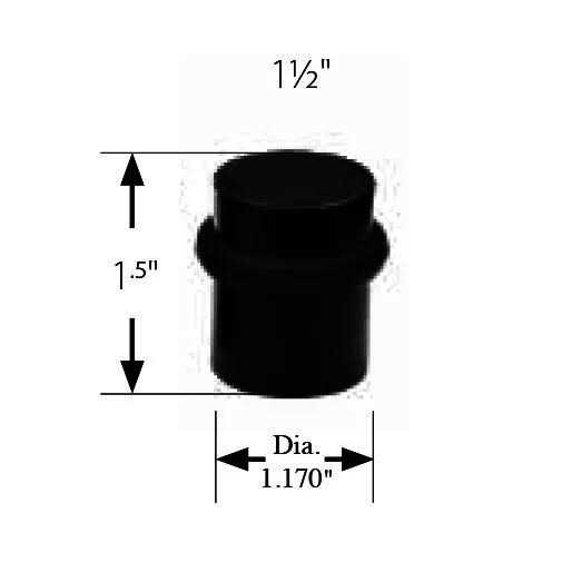 Emtek 1 Cadet Cabinet Knob 86321US19 - Inhomebuy