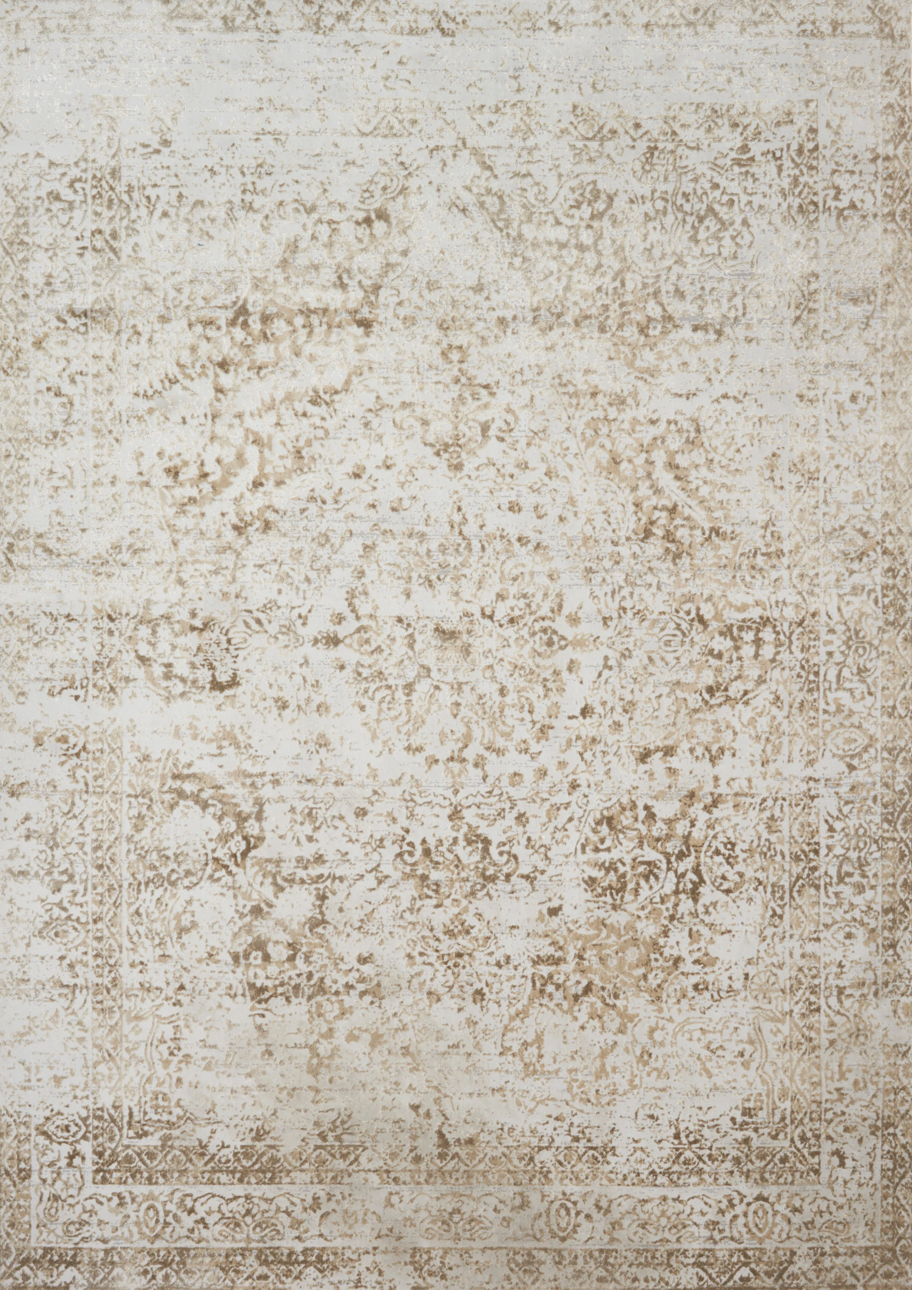 Loloi Rugs Patina Collection Rug in Champagne, Lt. Grey - 12'0