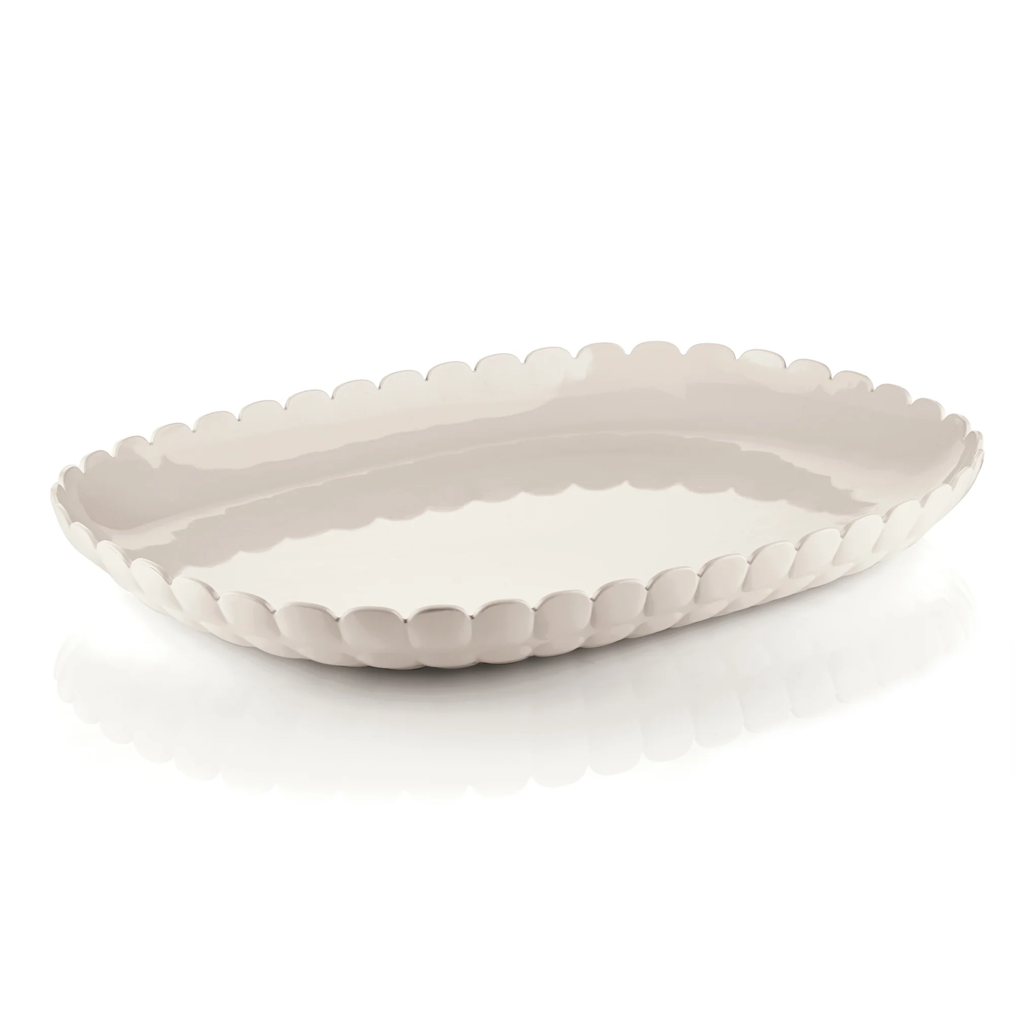 L Tray Milk white - Inhomebuy