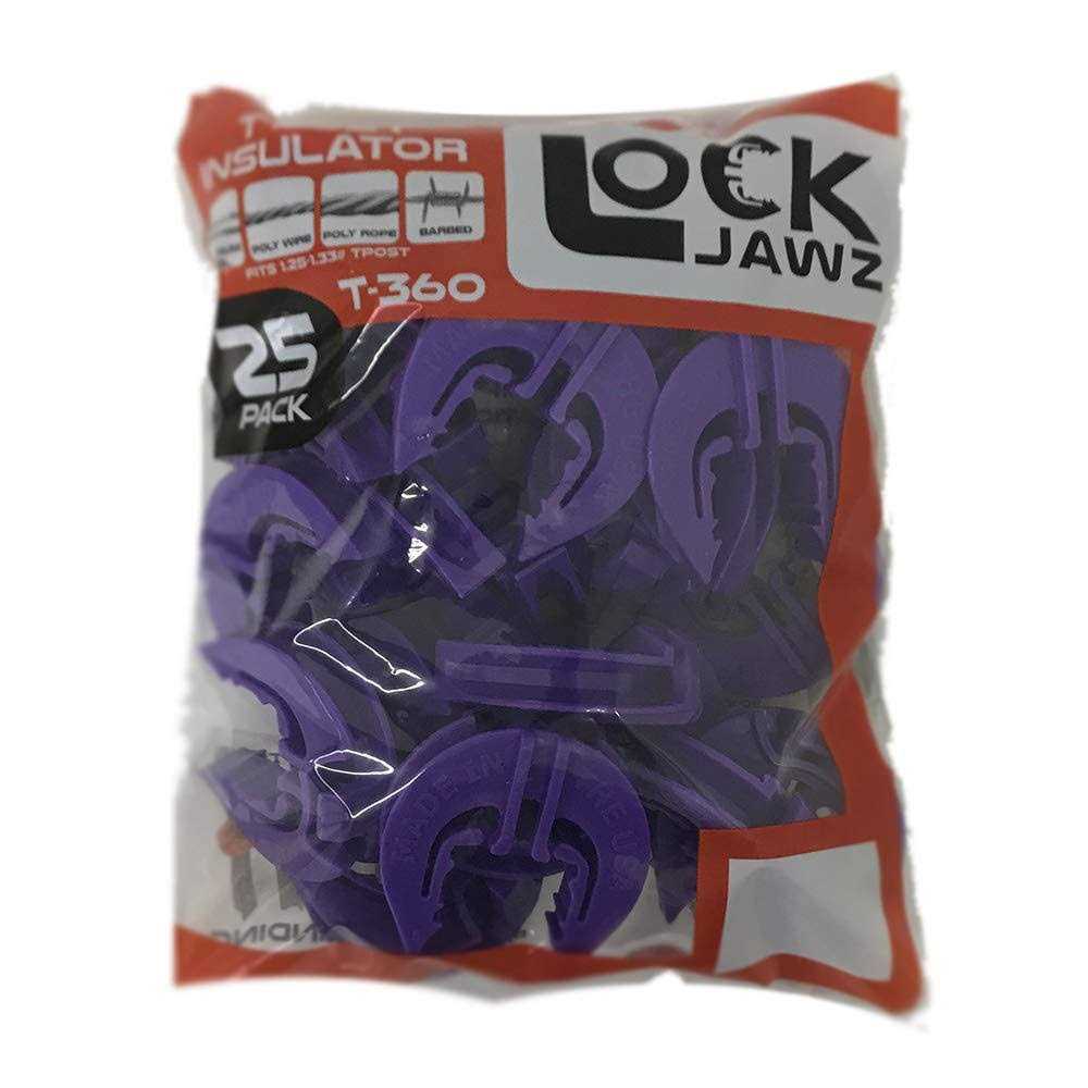 LockJawz T-Post Fence Insulator - Inhomebuy