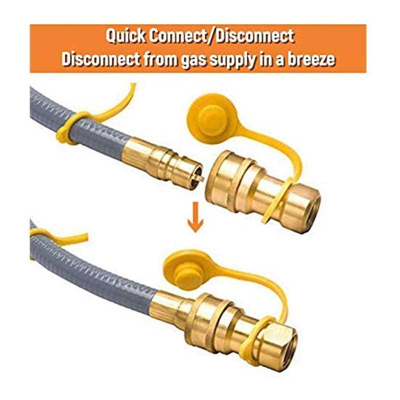 GASPRO 1lb Propane Tank Adapter 20lb to 1lb Converter Hook Up Small Propane Tanks When 20lb Ran Out - Inhomebuy