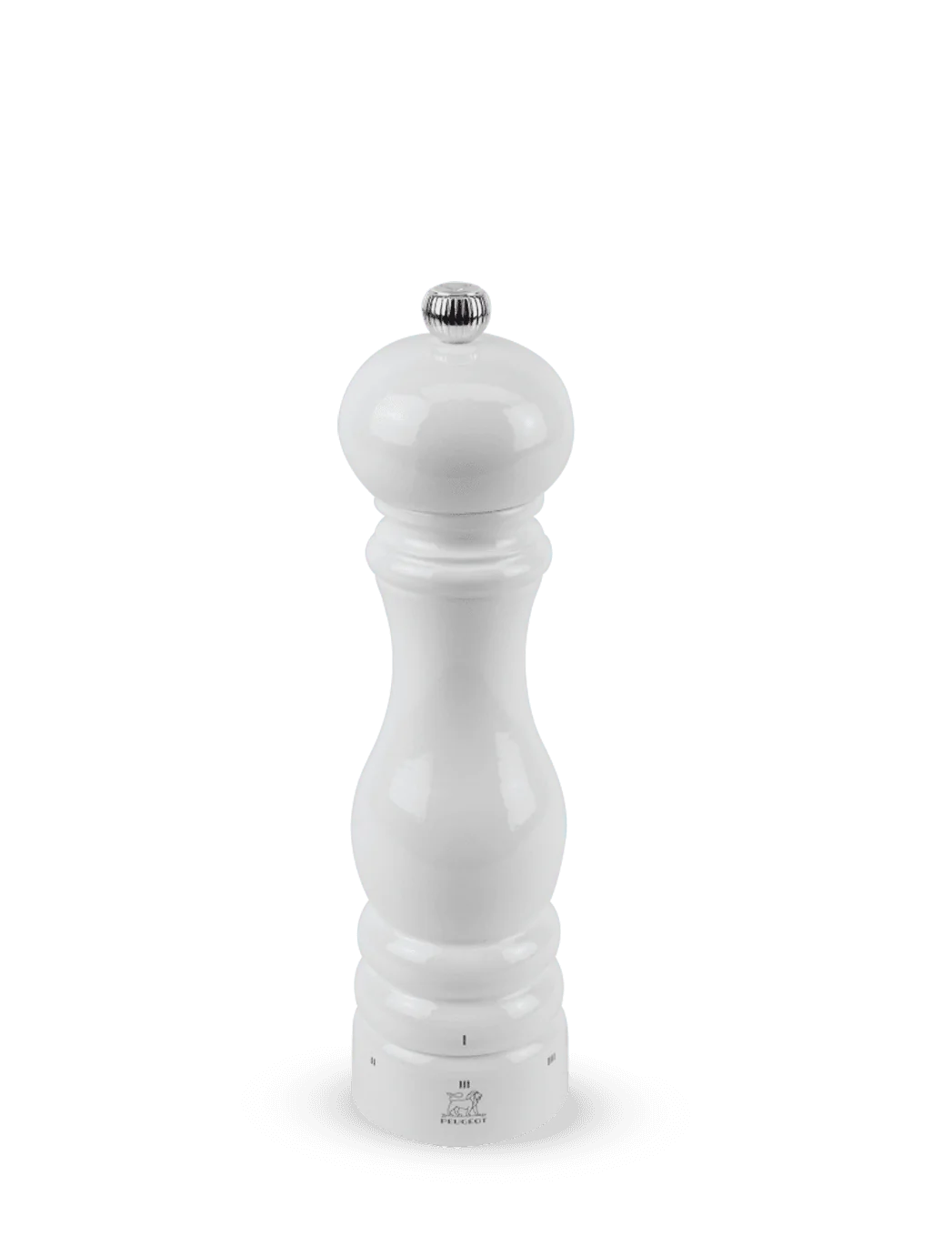 Peugeot Paris  u'Select Pepper Mill in Wood White Lacquered  22 cm - Inhomebuy