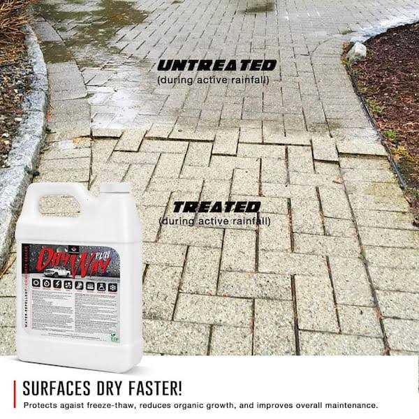 DryWay 5 Gal. Water-Repellent Concrete Paver and Masonry Sealer - Inhomebuy