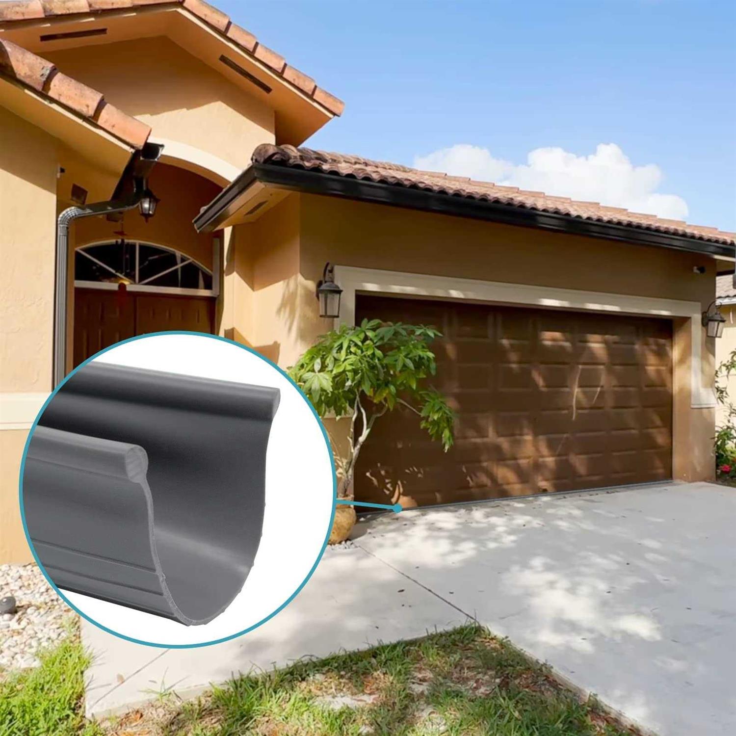 Earthtec Garage Door Weather Seal Bottom Seal Bead Type - Inhomebuy