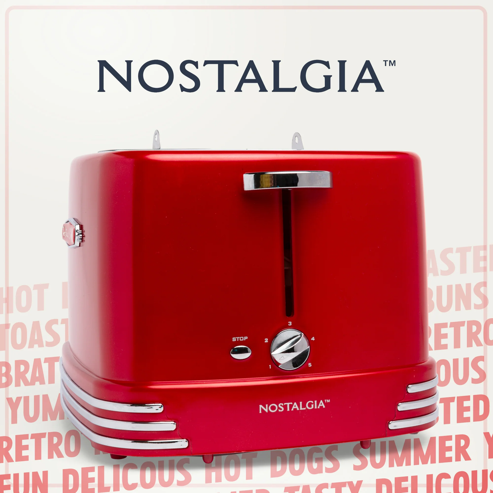 4 Hot Dogs & Buns Pop-Up Toaster - Inhomebuy
