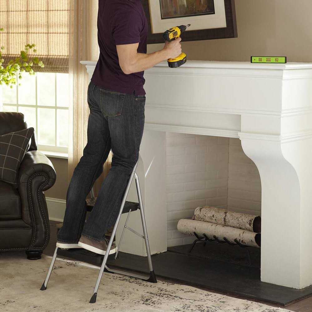 Cosco 2-Step Big Step Folding Stool - Inhomebuy