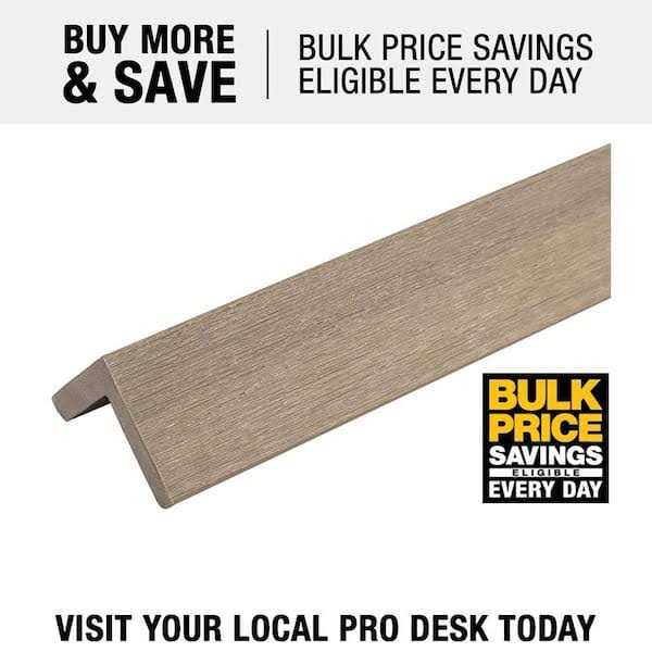 NewTechWood 5.5 in. x 192 in. All Weather System Composite Siding - Inhomebuy