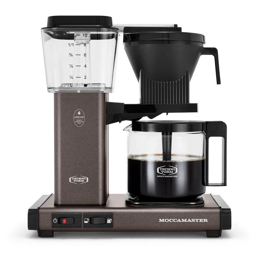 Moccamaster KBGV Select 10-Cup Coffee Maker in Slate - Inhomebuy