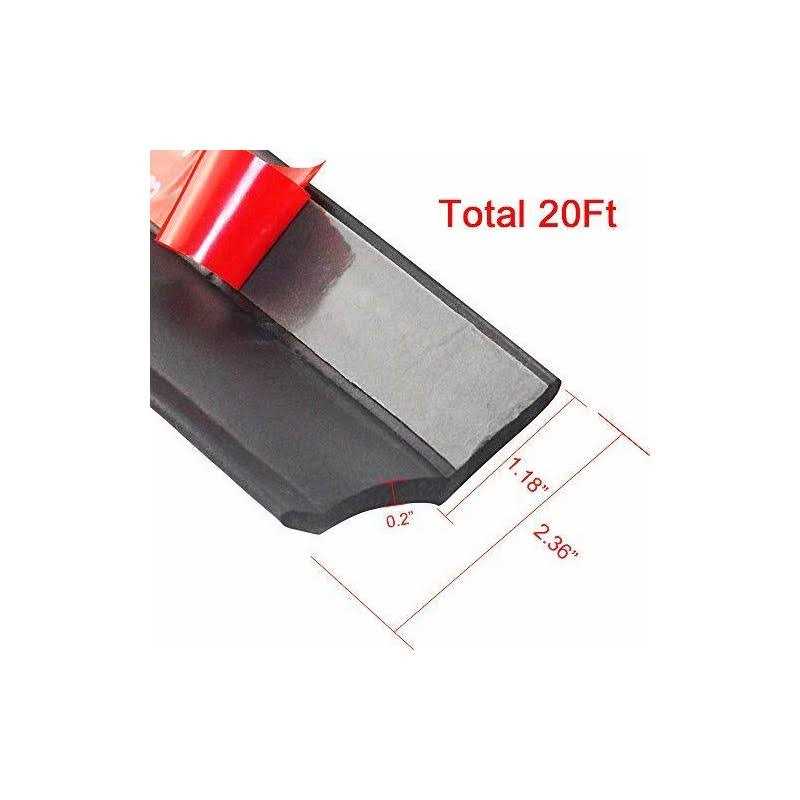 DGSL Universal Garage Door Seal Garage Door Rubber Seal Strip Replacement - Inhomebuy