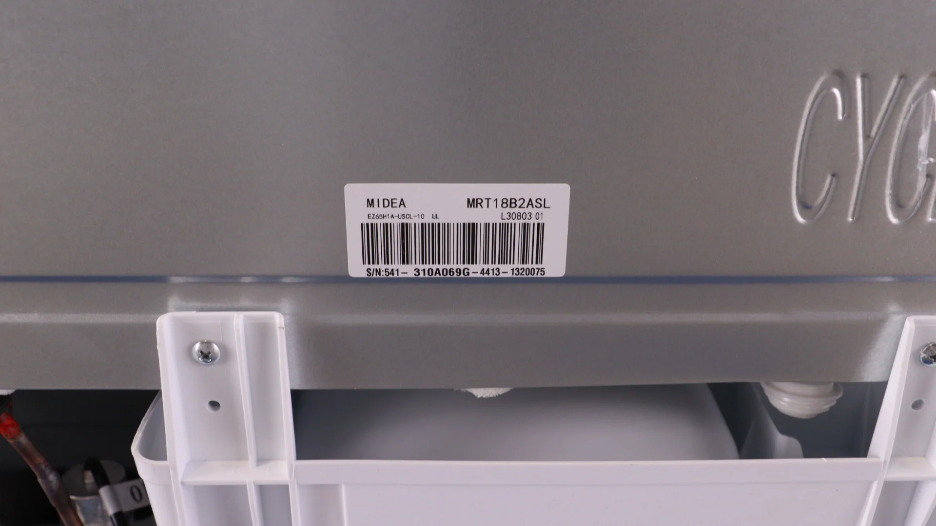 Midea 30 in. 18 cu. ft. Stainless Steel Top Mount Refrigerator - MRT18B2ASL - Inhomebuy