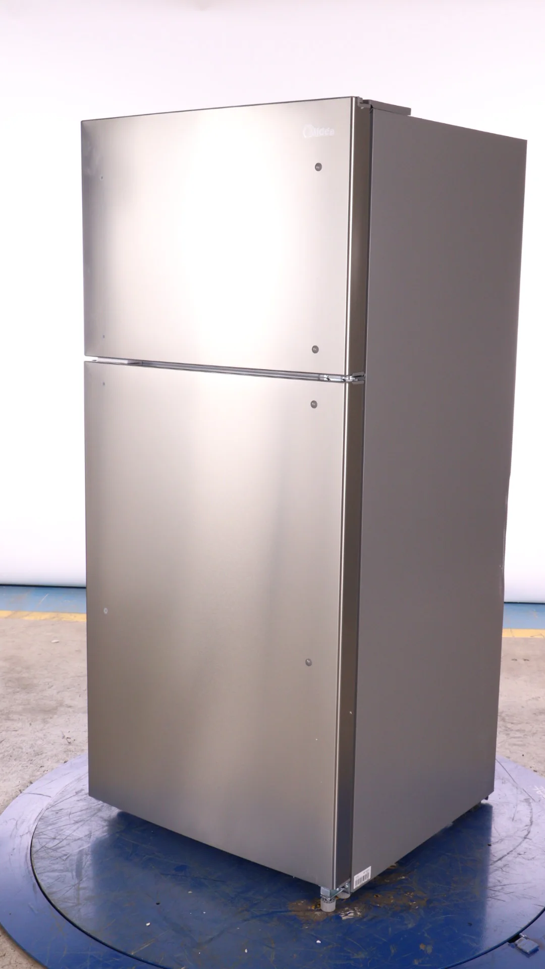 Midea 30 in. 18 cu. ft. Stainless Steel Top Mount Refrigerator - MRT18B2ASL - Inhomebuy