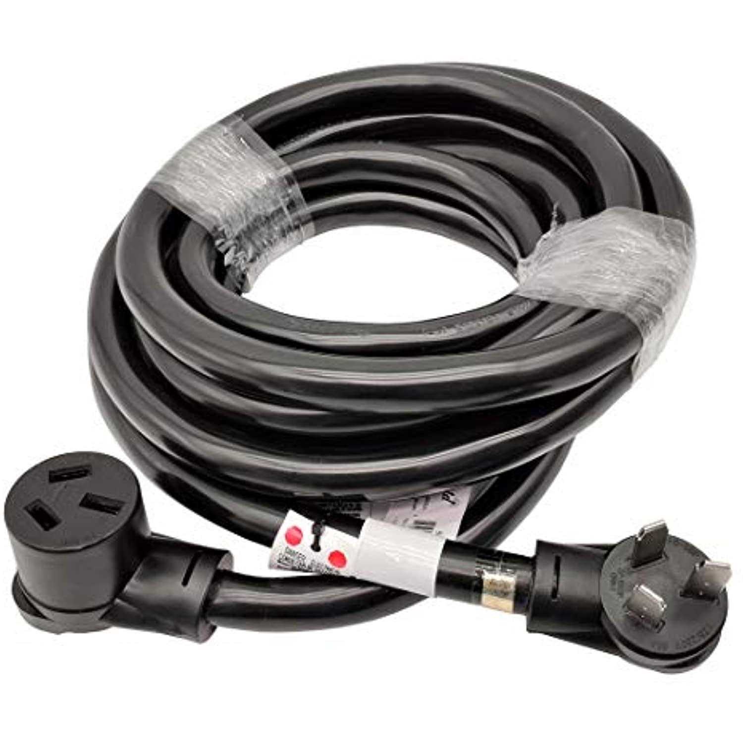 Parkworld 8/3 3-Wire RV/Generator/Range 50 Amp 4-Prong NEMA 14-50P Plug to 50 Amp Welder 3-Prong 6-50R Female Adapter Cord - Inhomebuy