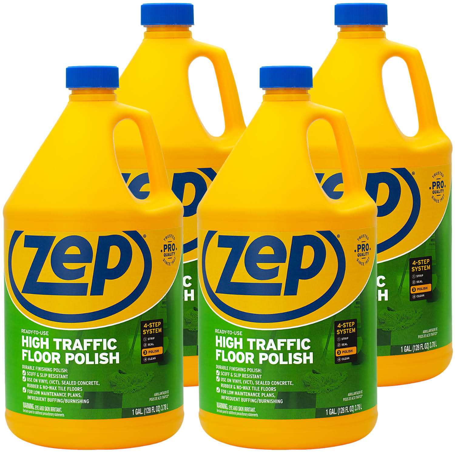 Zep High-Traffic Floor Polish - Inhomebuy