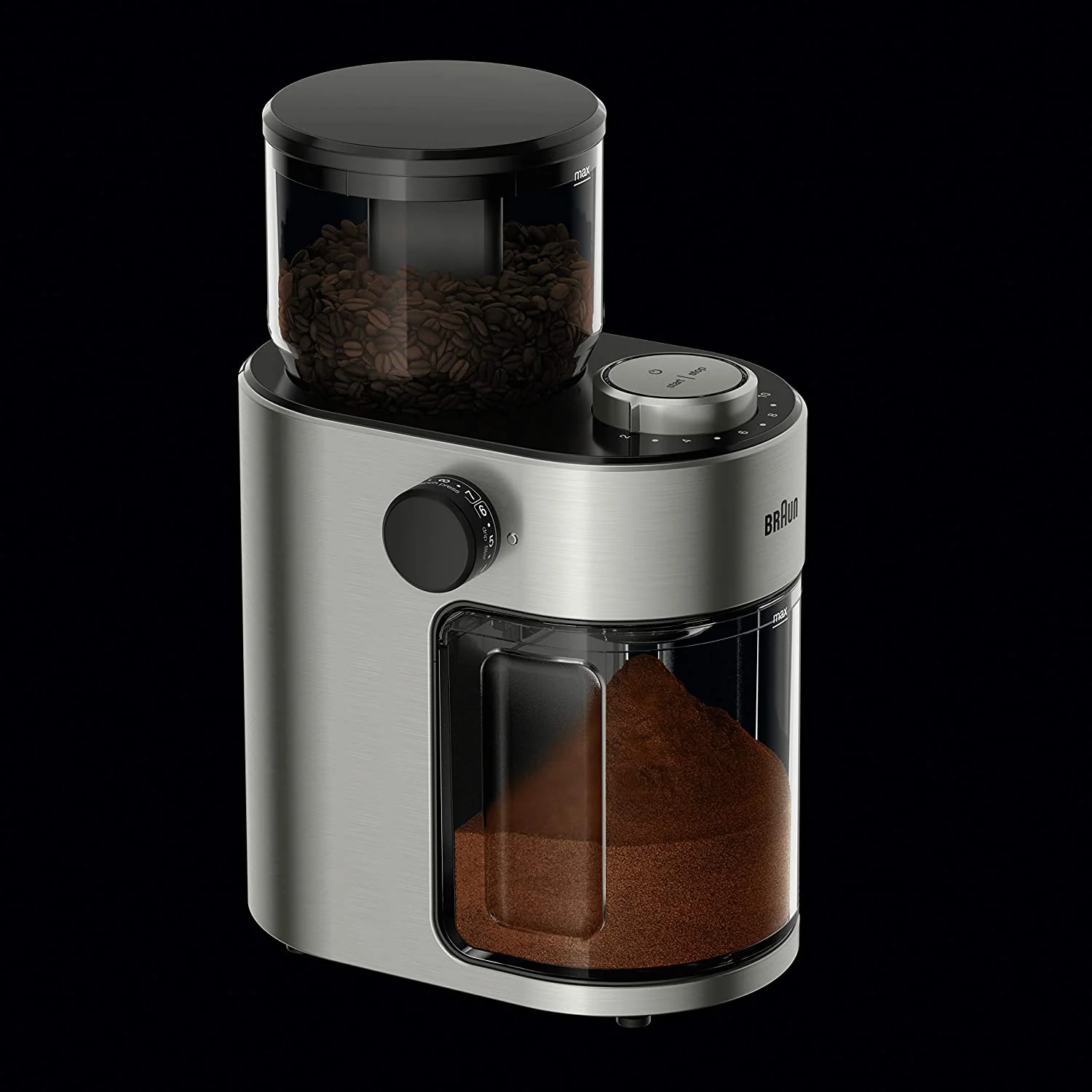 Braun Coffee Grinder 12-cup removable container | KG-7070 - Inhomebuy