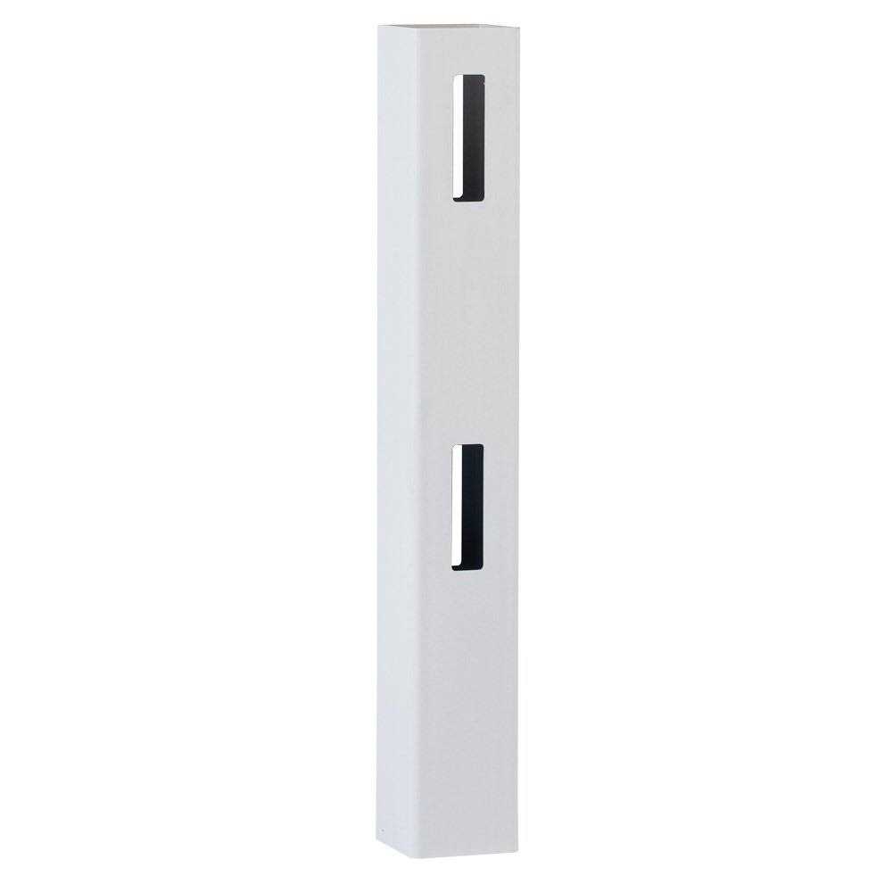 Outdoor Essentials 5 in. x 5 in. x 5 ft. Tan Vinyl Ranch 2-Rail Fence Post - Inhomebuy
