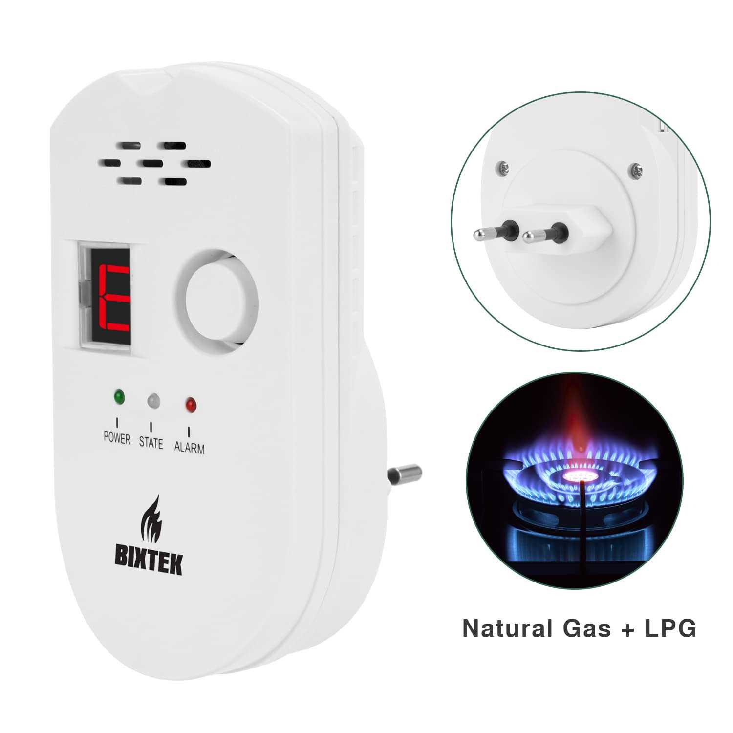 Natural Gas Adjustable Regulator for Gas Fire Pits Fireplaces Grills. 3 in. WC to 6 in. WC Output - Inhomebuy