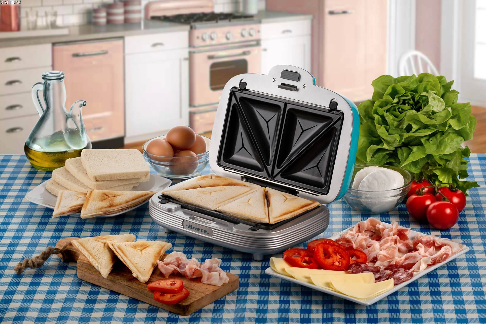 Sandwiches and cookies 3 in 1 Blue - Inhomebuy