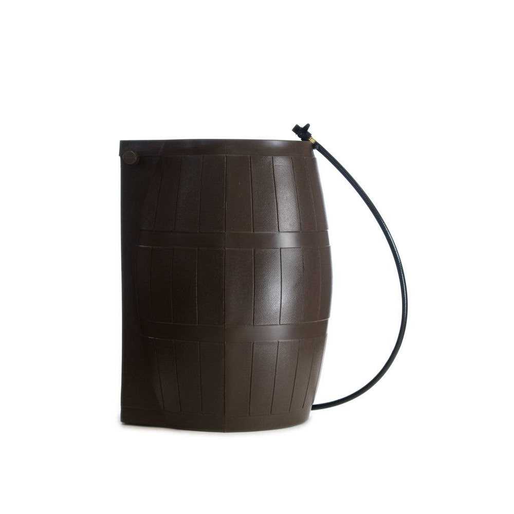 FCMP Outdoor 50-Gallon BPA Free Home Rain Water Catcher Barrel - Inhomebuy