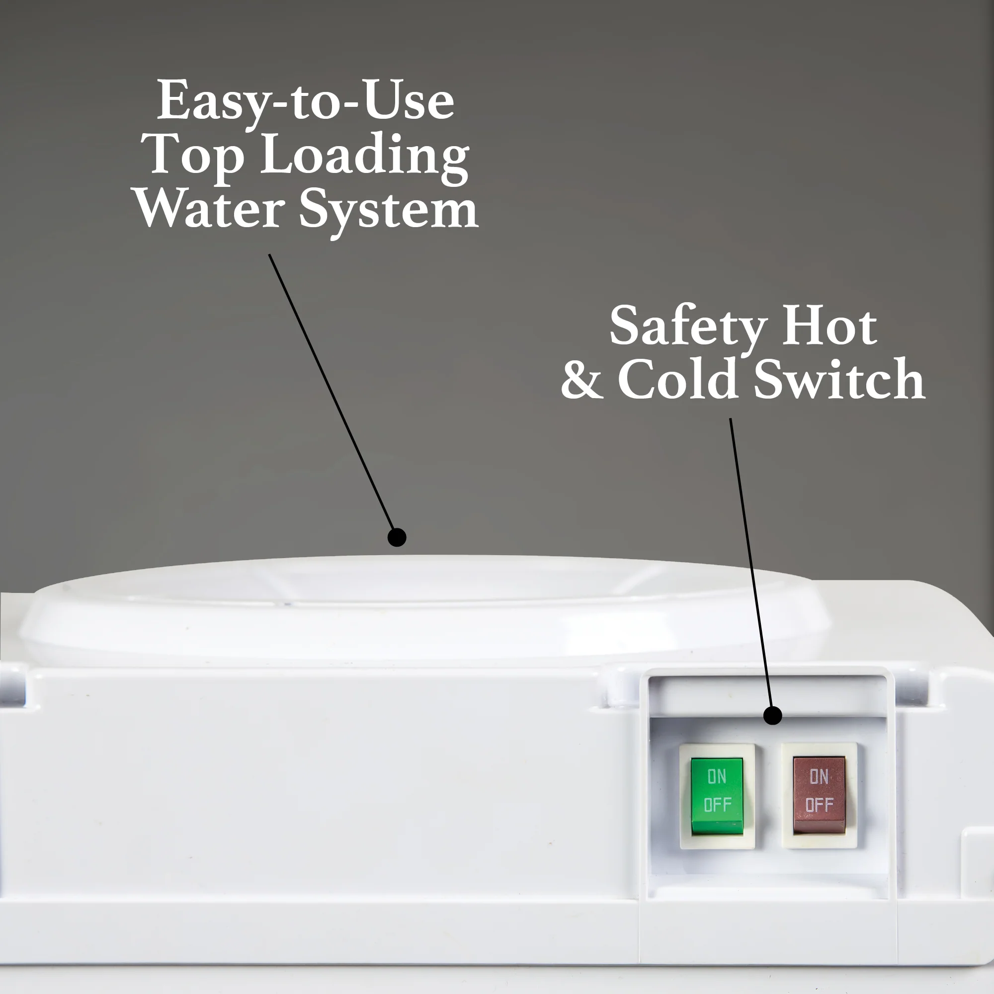 Igloo® Hot & Cold Top Loading Water Dispenser - Inhomebuy