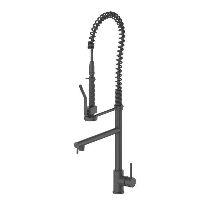 ZLINE Van Gogh Kitchen Faucet in Electric Matte Black, VNG-KF-MB - Inhomebuy