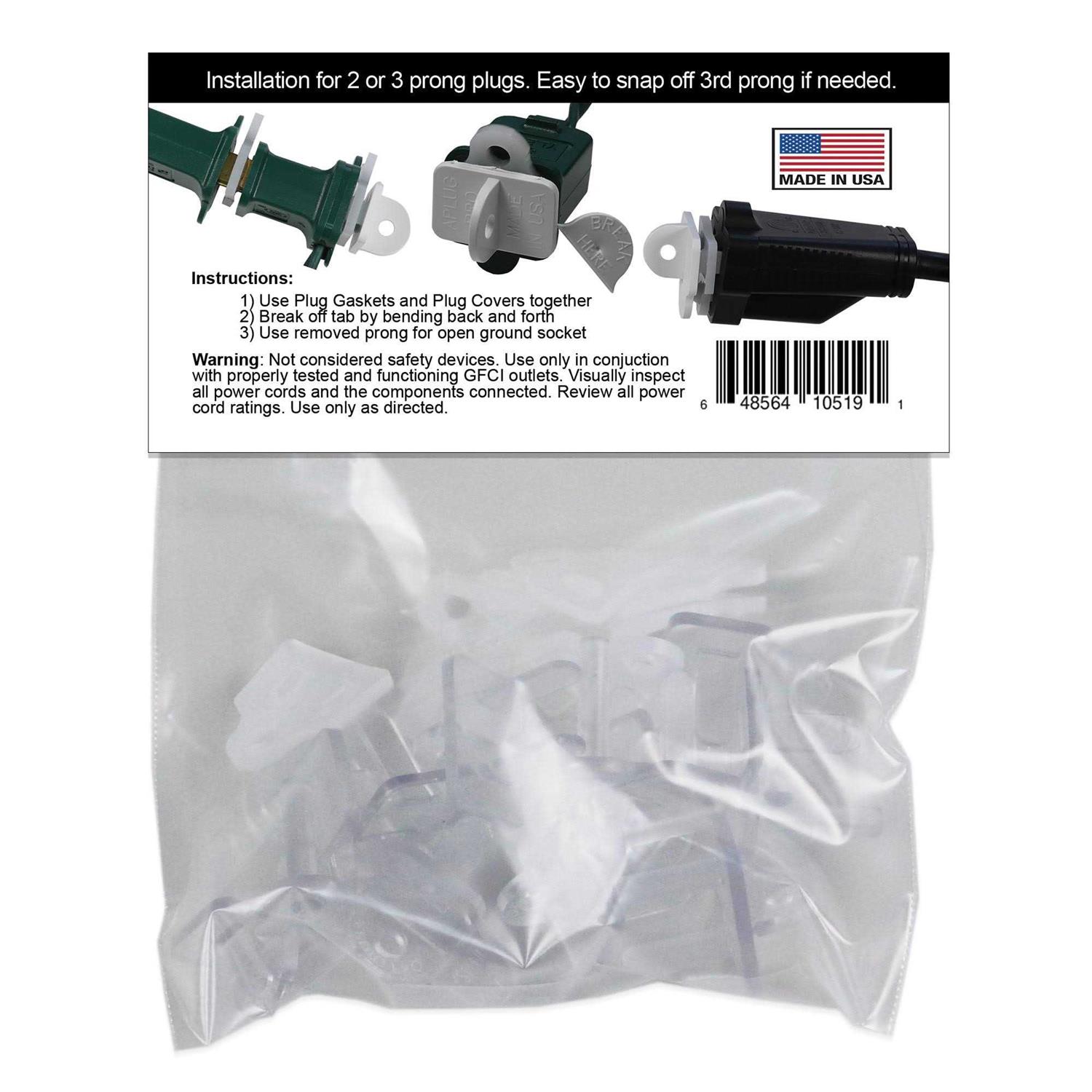 Weatherproof Gaskets & Plug Covers - Inhomebuy