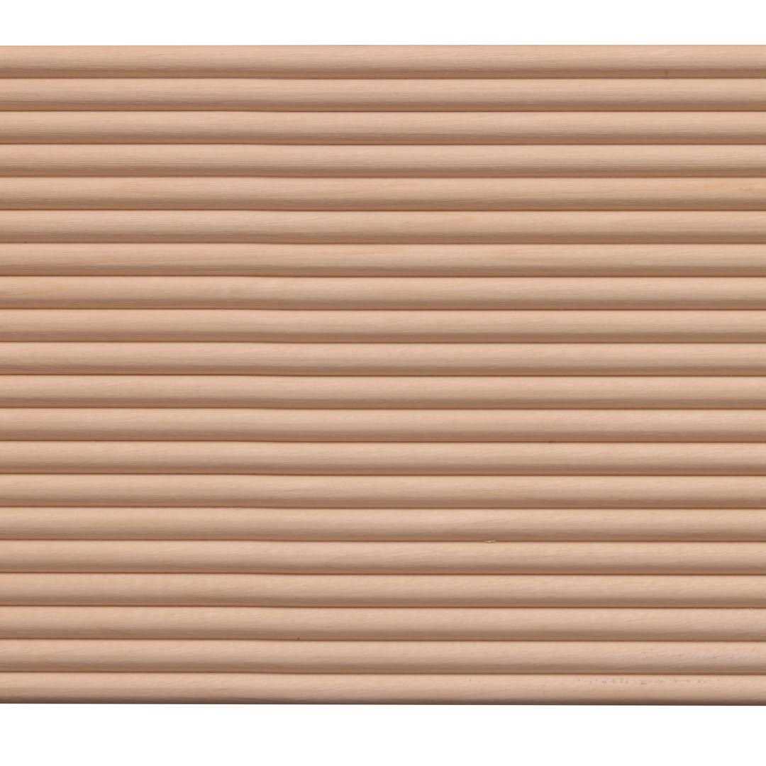 Narrow Reeded 5 x 96 W Accent Moulding Ornamental Mouldings Finish - Inhomebuy