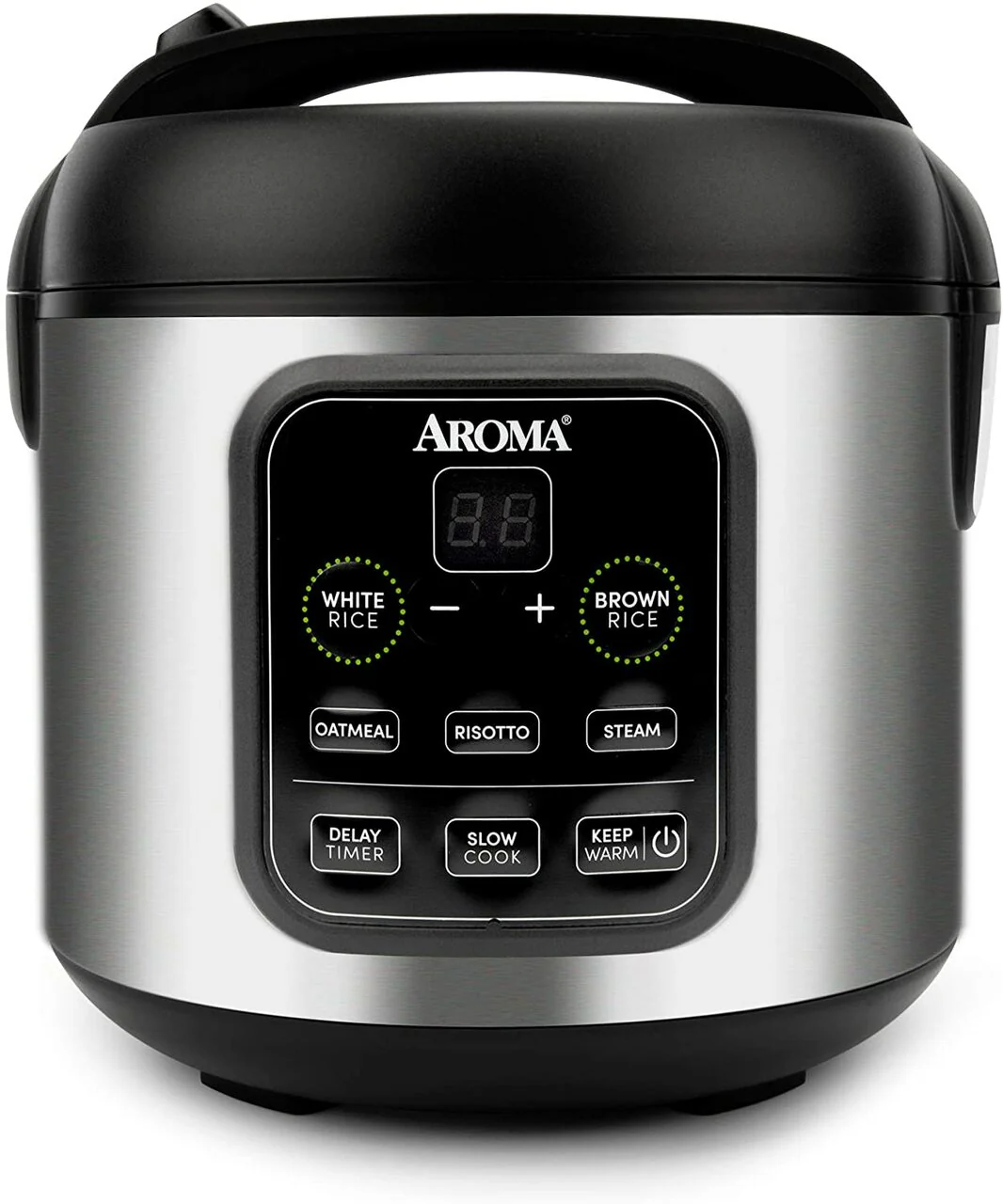 Aroma Rice Cooker 4 Cups, s/s, Digital | ARC-994SB - Inhomebuy