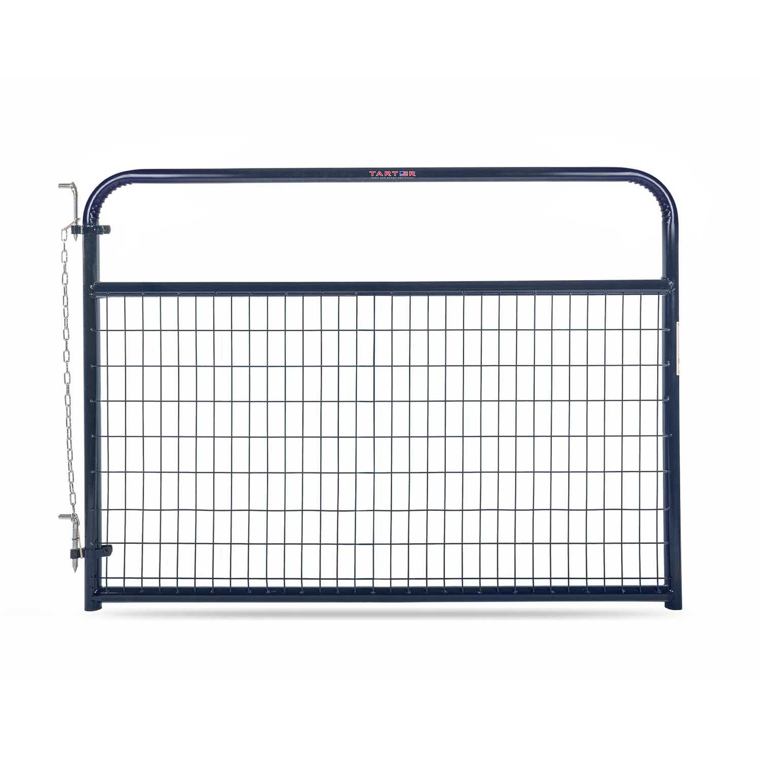 Tarter 2×4 Blue Wire Filled Gate-4′ WFGB4 - Inhomebuy