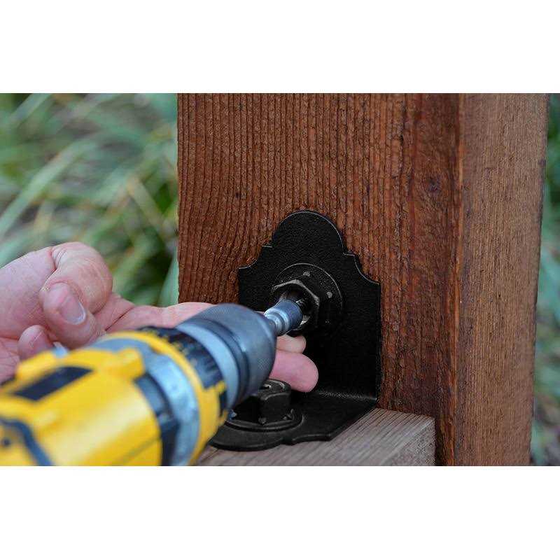 Ozco 54209 Laredo Sunset Lite 8×8 Post Base - Inhomebuy