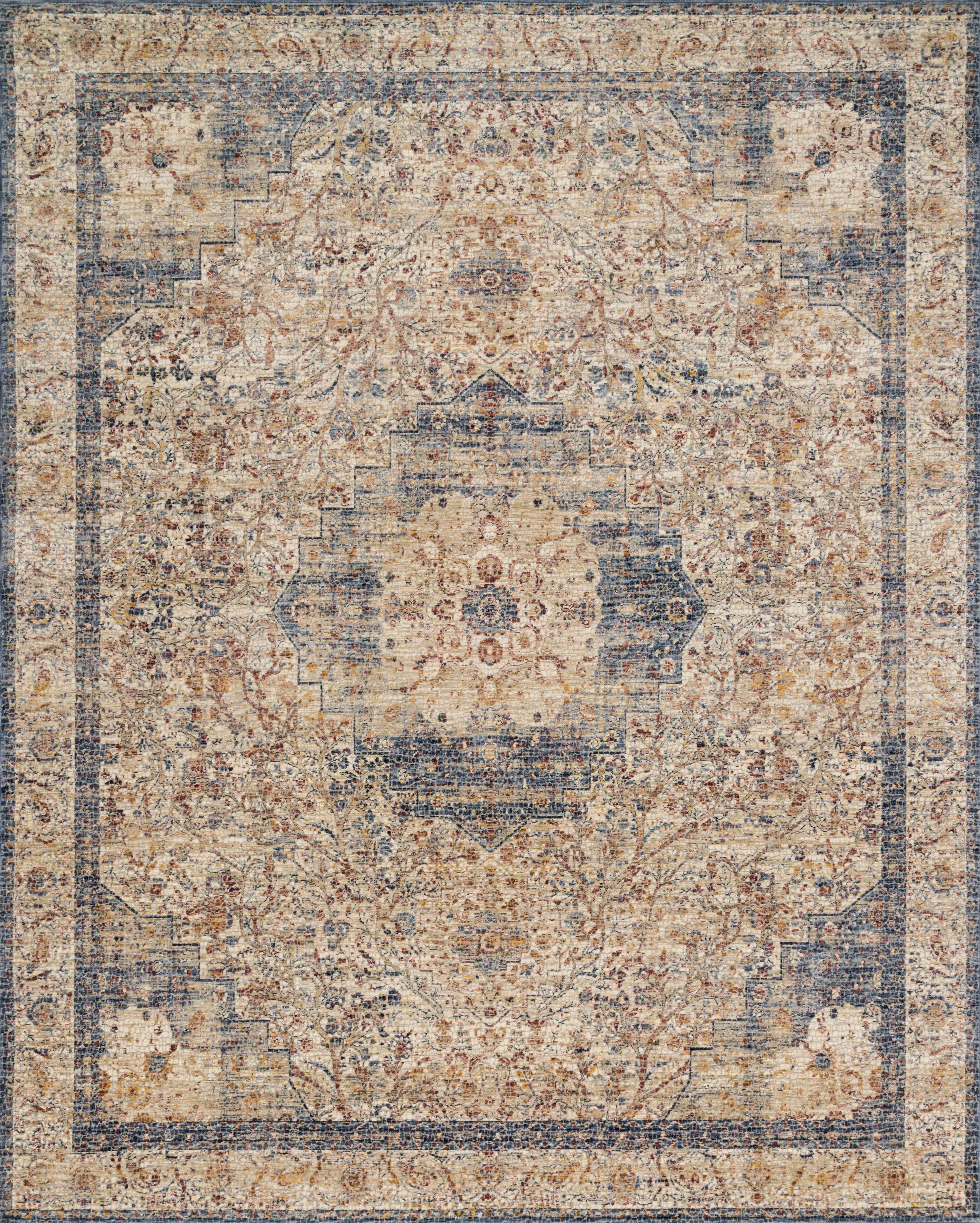 Loloi Rugs Porcia Collection Rug in Ivory, Beige - 12'0
