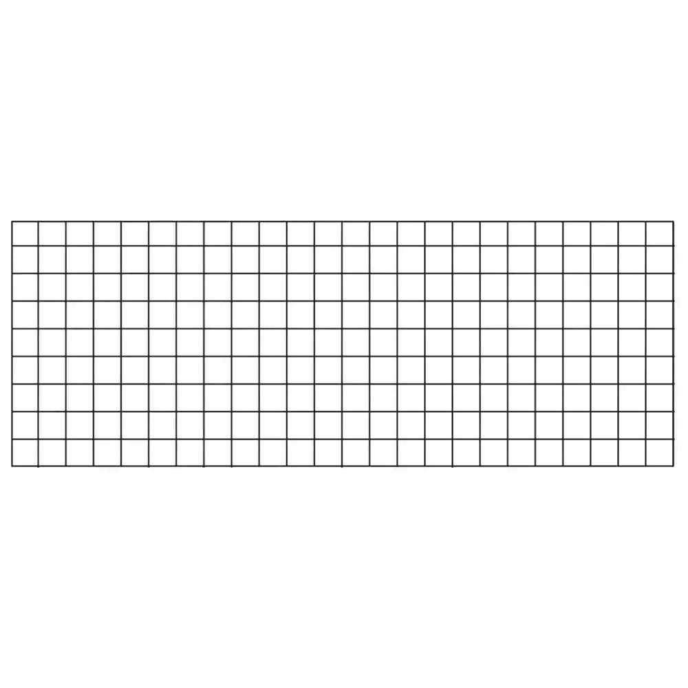 Wild Hog 36 in. x Black Metal Railing Panel - Inhomebuy