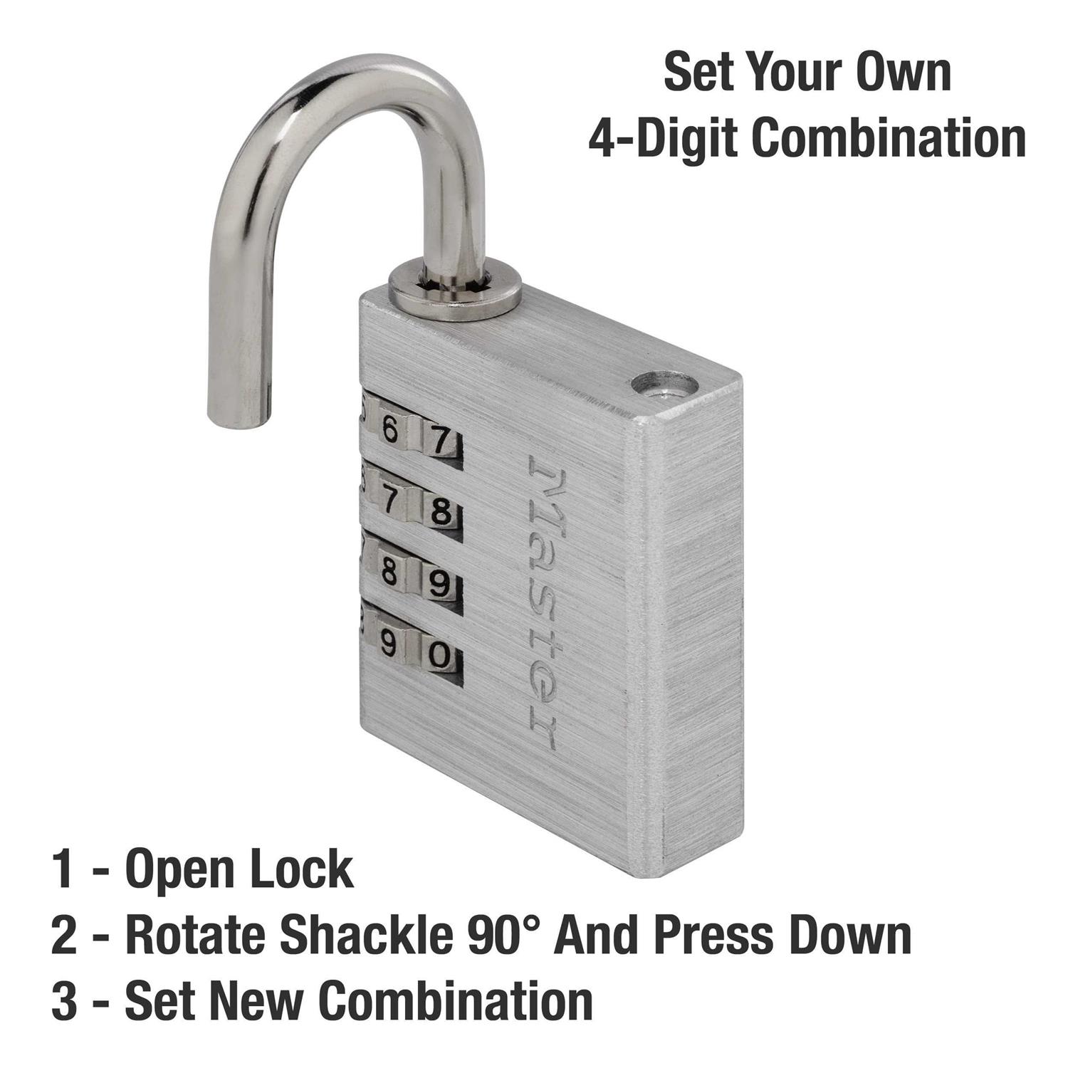 Master Lock 6400LJENT Bluetooth Outdoor Padlock - Inhomebuy