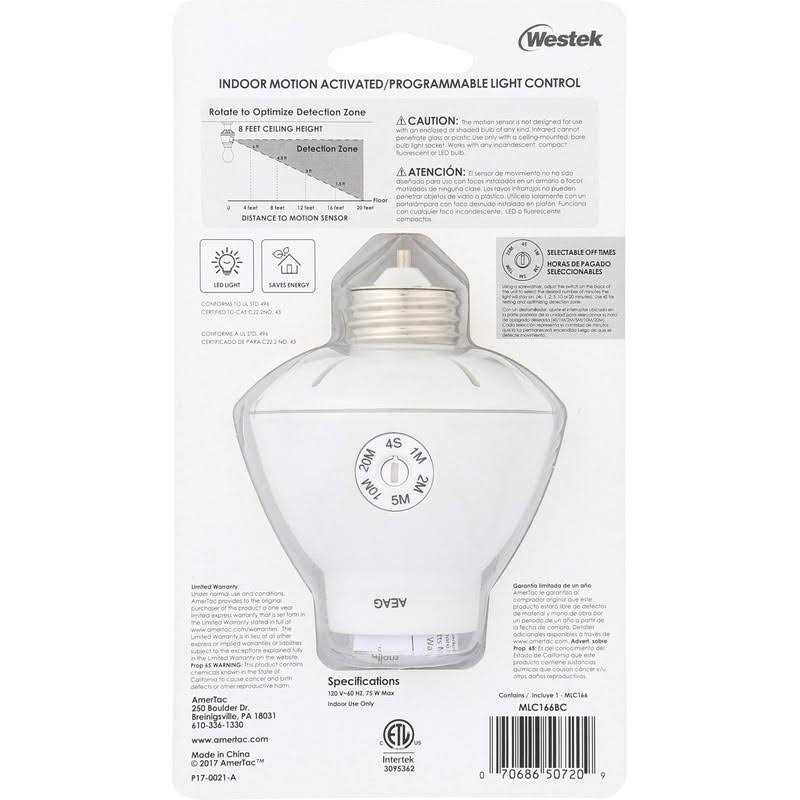 Westek LumiCover White 1-Gang Plastic Duplex Nightlight Wall Plate - Inhomebuy