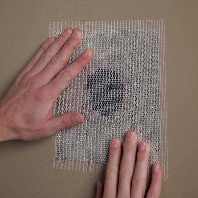 Duck Brand 8 in x 8 in White Fiberglass Wall Repair Patch - Inhomebuy