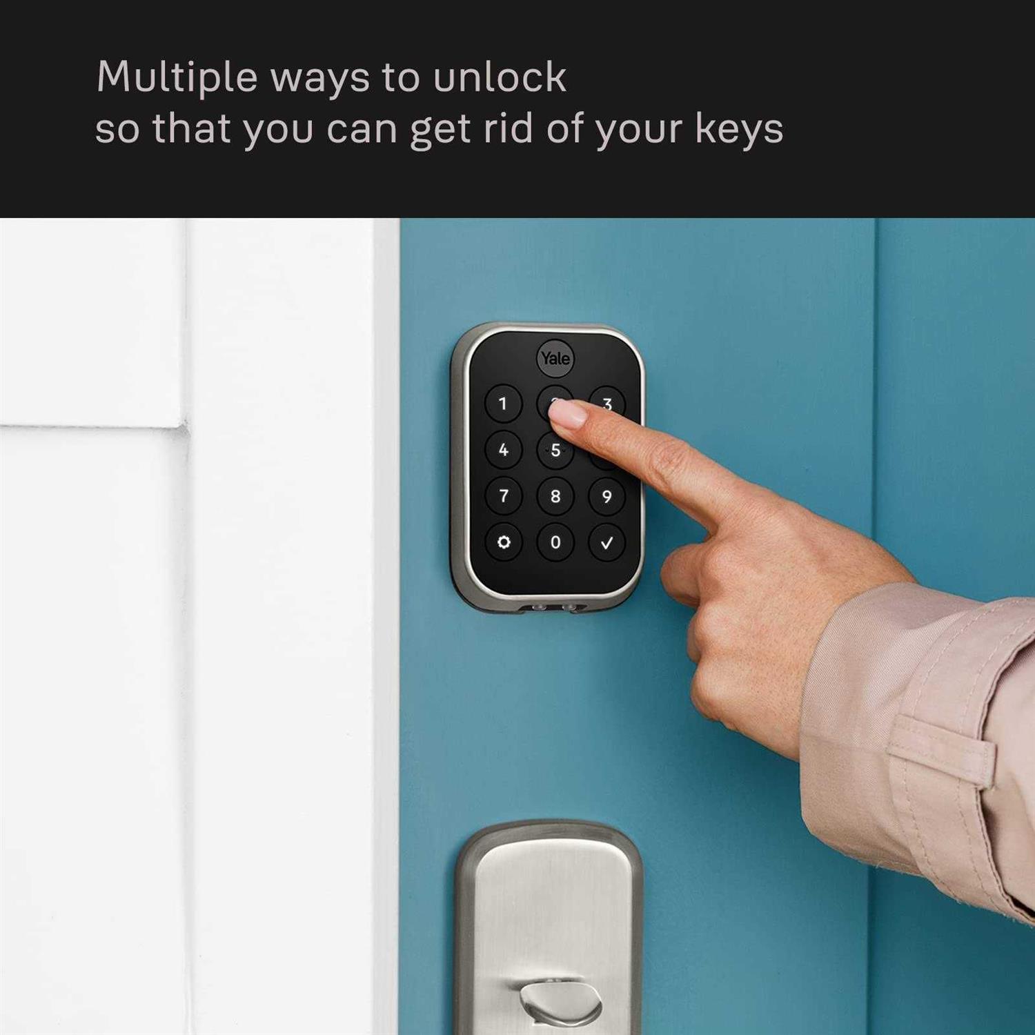 Yale Assure Lock 2 Keypad with Bluetooth and Ridgefield Handle - Inhomebuy