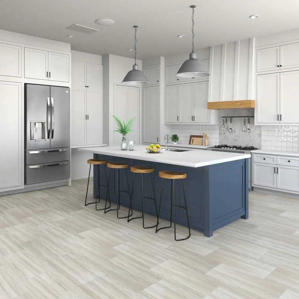 Daltile QuicTile 12 in. x 24 in. Graphite Matte Porcelain Locking Floor Tile - Inhomebuy