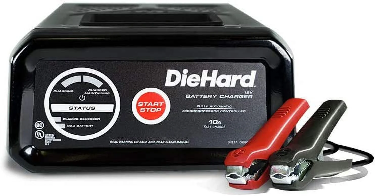 DieHard Automatic 12 V 10 amps Battery Charger - Inhomebuy