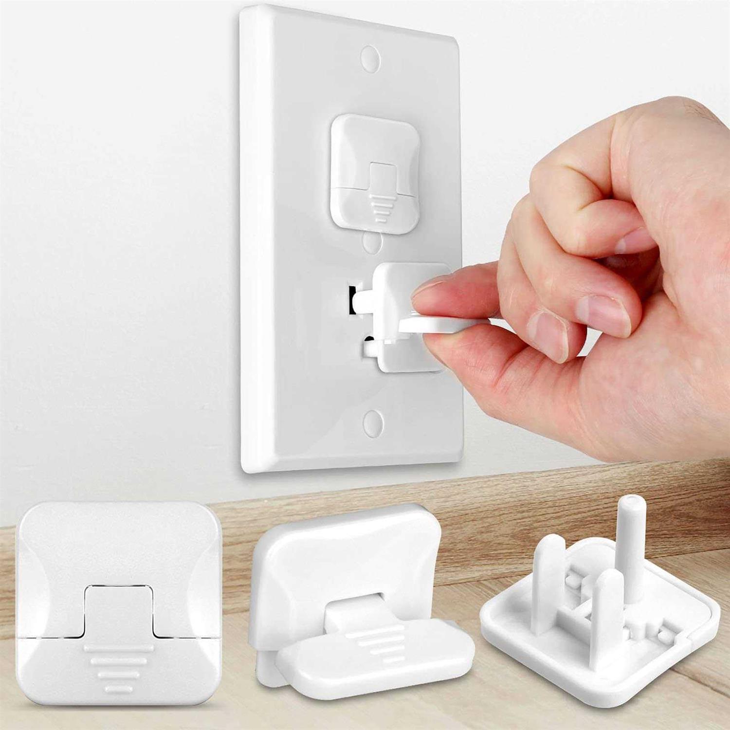 Outlet Covers Wall Plates -Duplex Outlet Covers 1-Gang Standard Size Wall Plate for Outlets - Inhomebuy