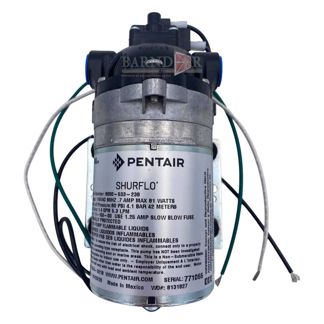 Shurflo 45 PSI Demand Pump 2088-443-144 - Inhomebuy