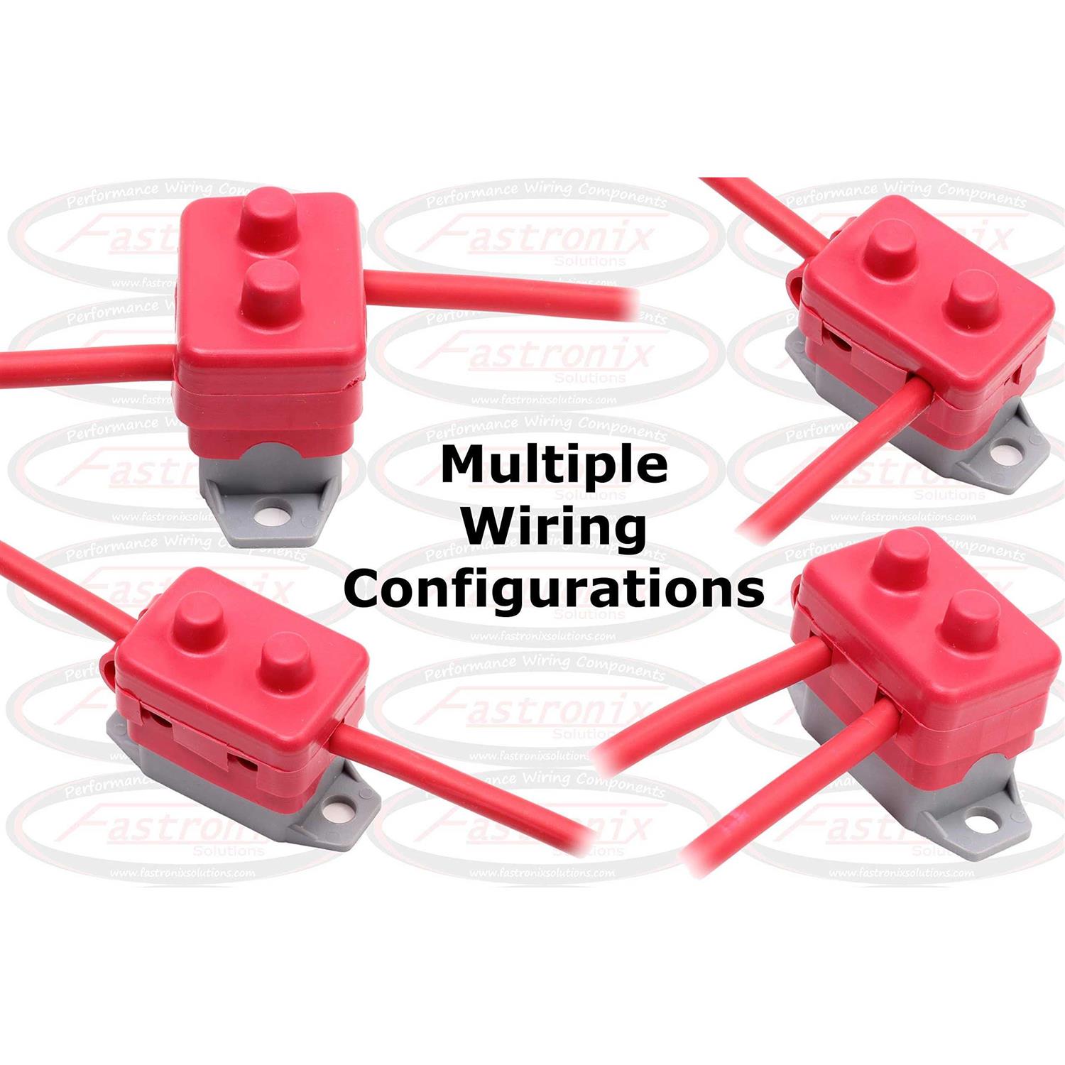 Fastronix 12V Type 1 Automatic Reset Circuit Breaker with Cover - Inhomebuy