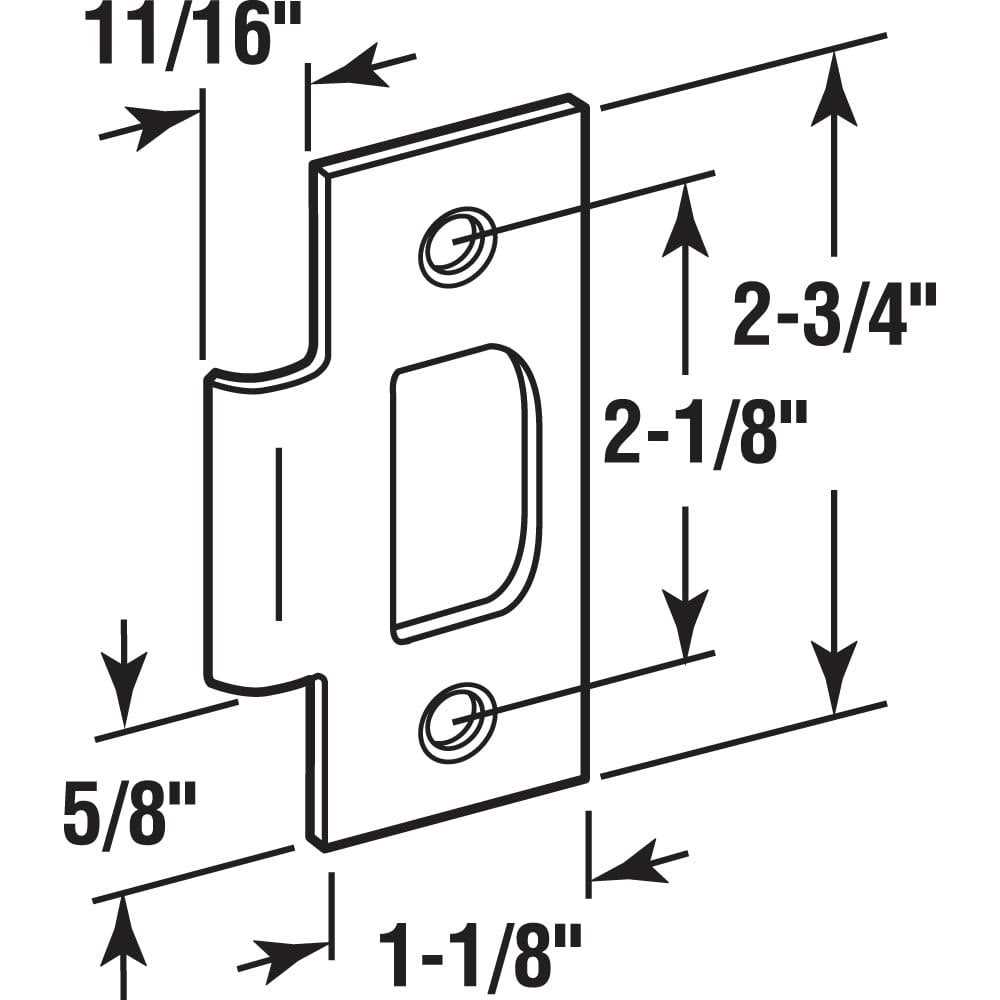 Prime Line E 2294 Mortise Lock Assembly Keyed - Inhomebuy