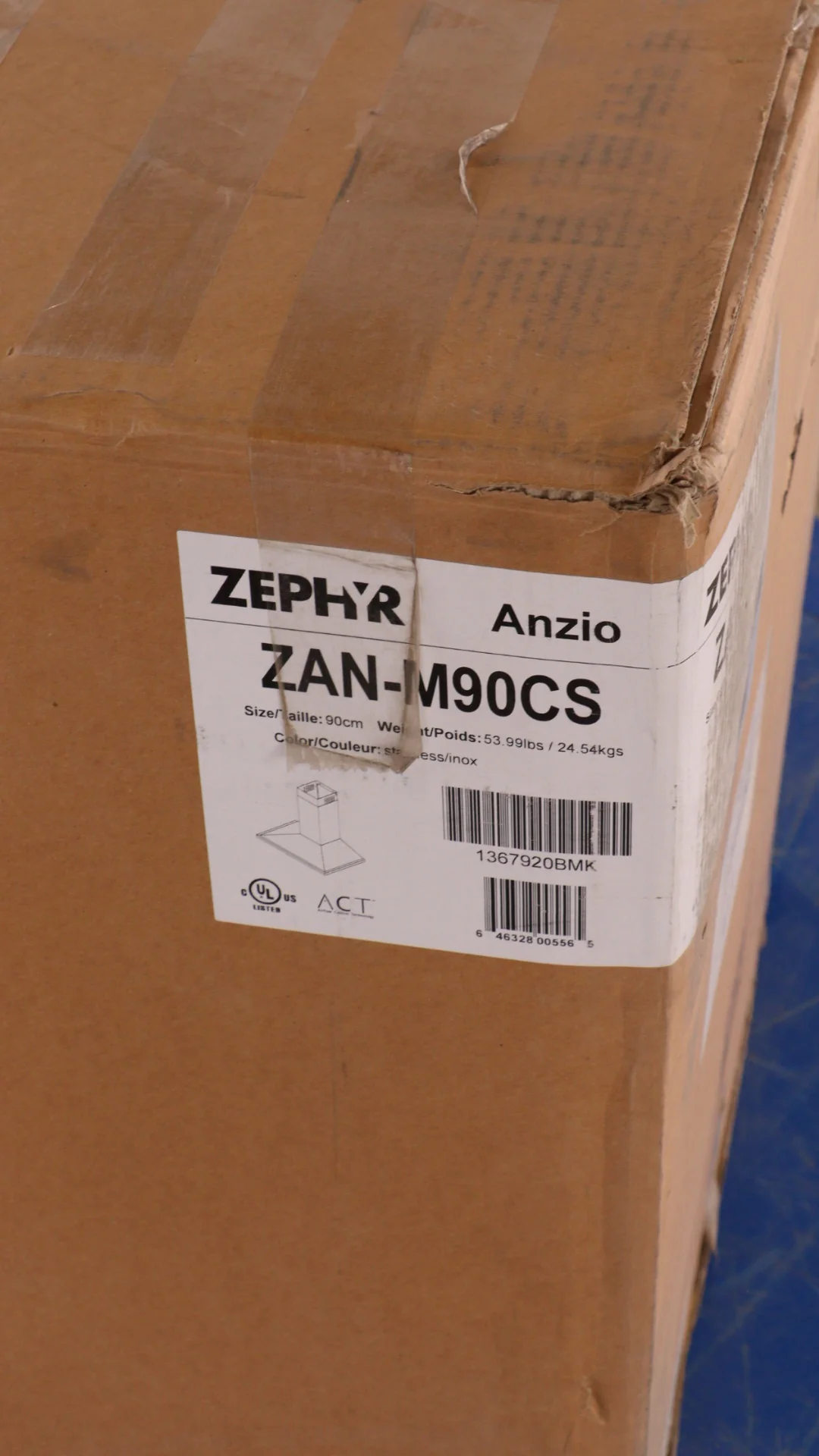 ZEPHYR ANZIO 36 INCH RANGE - ZAN-M90CS - Inhomebuy